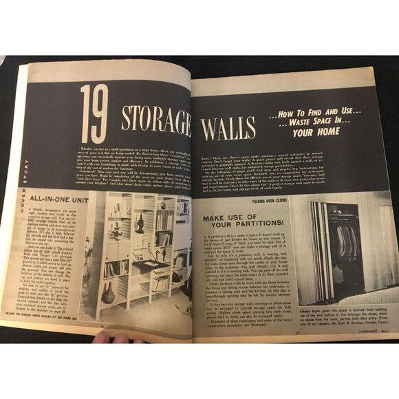 The Family Handyman Magazine 35th Edition VINTAGE Apr. 1957 Vol. 7 No. 2 - Picture 3 of 9